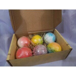Enjoy Your Bath Time Essential Oil Bath Bomb Set – Handmade Relaxation Spa Gift